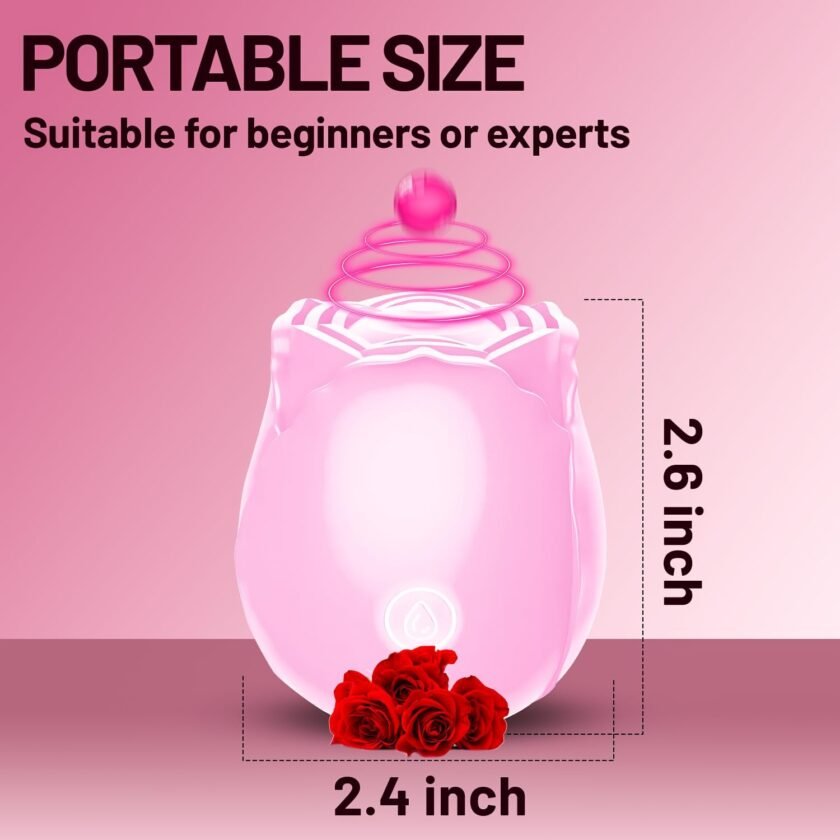 Rose Adult Tool,2024 Roses Toy Sucking Toys Clitioral Sucker Powerful Womens Viboators Viboatorr Flower Vibration The Rose Adult Tool for Women 20b1 - Image 2