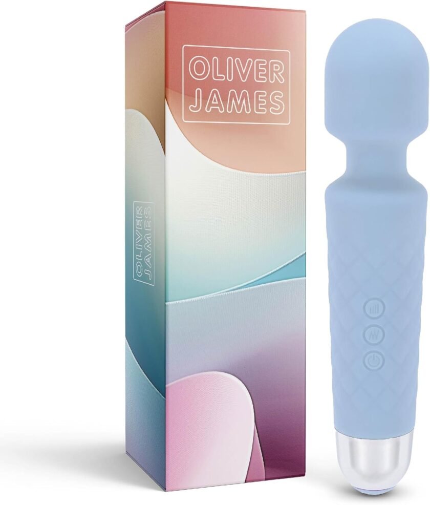 Oliver James Vibrator Sex Toys - Vibrators, Dildos and Vibrator for Women, Quiet Vibrating Dildo and Women Sex Toys, Adult Toys for Women, Sex Toy with 20 Vibrating Patterns for Sexual Pleasure