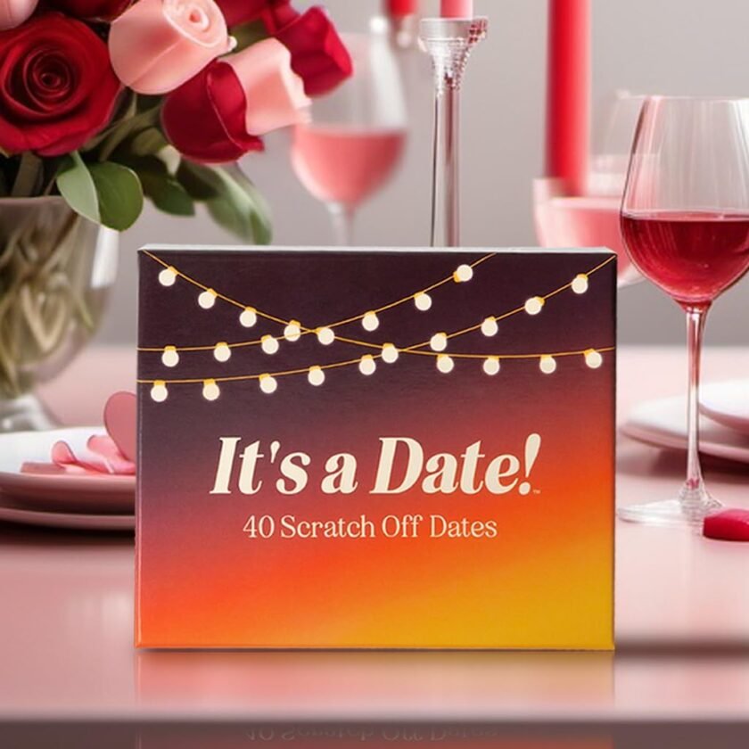 It's a Date!, 40 Fun and Romantic Scratch Off Date Ideas for Him, Her, Girlfriend, Boyfriend, Wife, or Husband, Perfect for Date Night, Couples Gift for Valentine's Day, Anniversaries, and Birthdays - Image 7